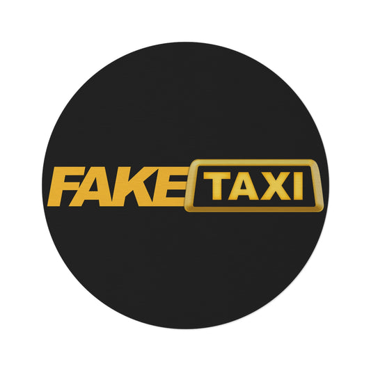Fake Taxi Round Rug
