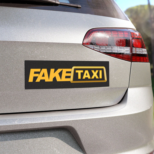 Fake Taxi Car Magnet