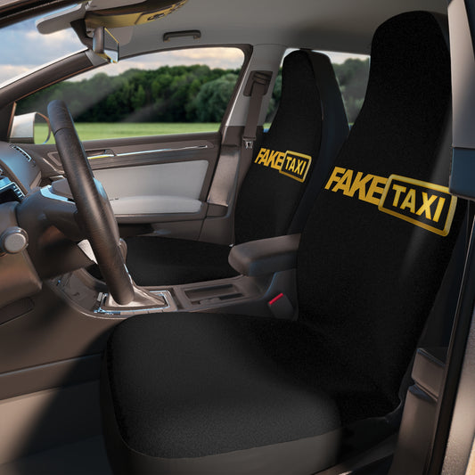 Fake Taxi Car Seat Covers