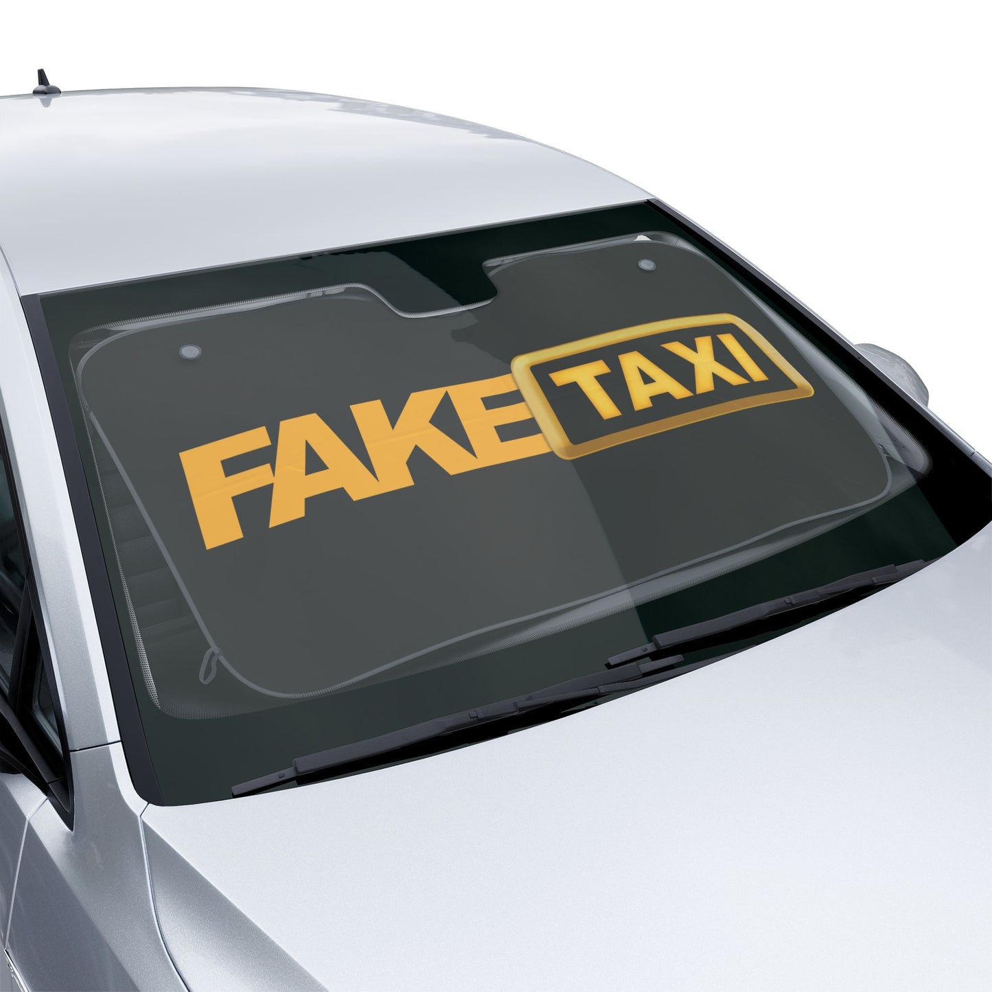 Fake Taxi Car Sun Shade